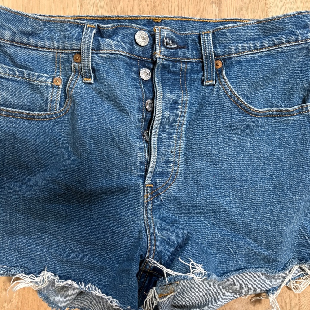 Levi's 501 Classic Denim Jean Shorts
